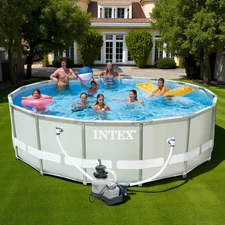 Каркасный бассейн Intex 28324, 488 х 122 см., с песочным фильтр-насосом